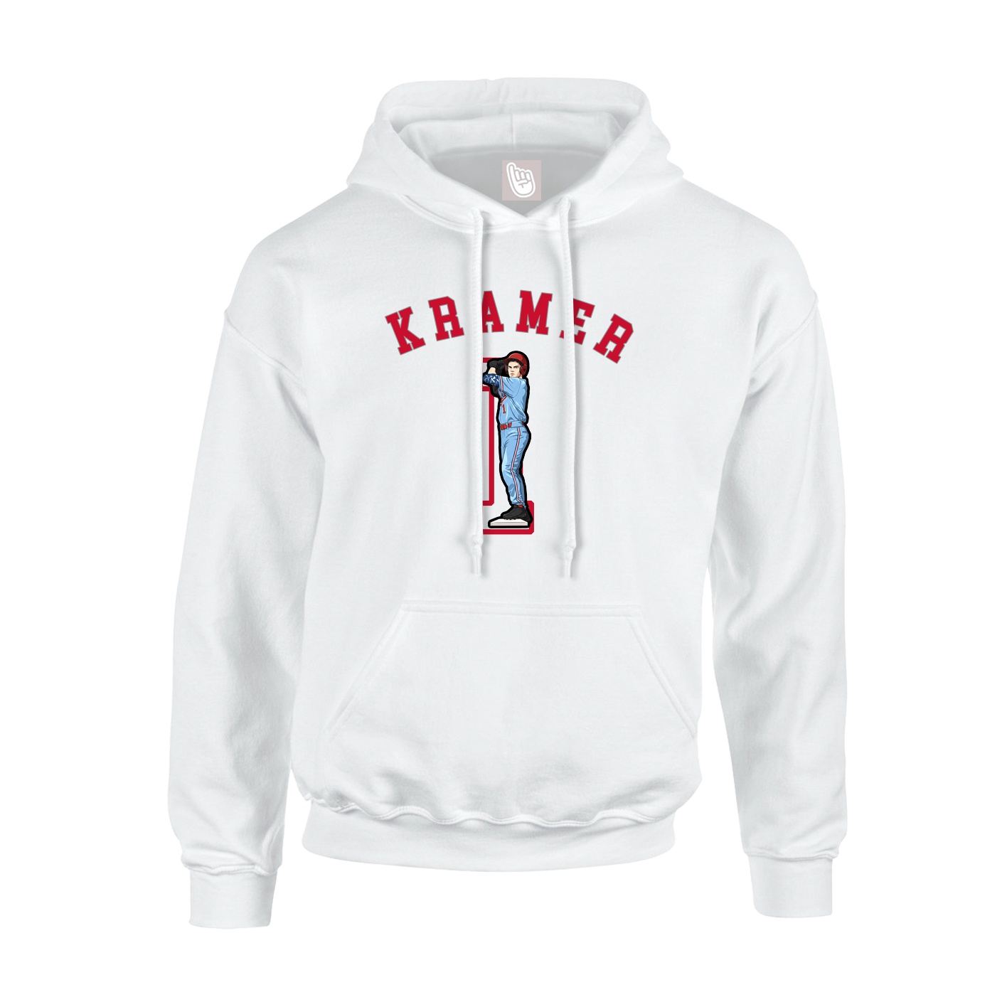 Youth Hoodie — Shirsey Arch in White