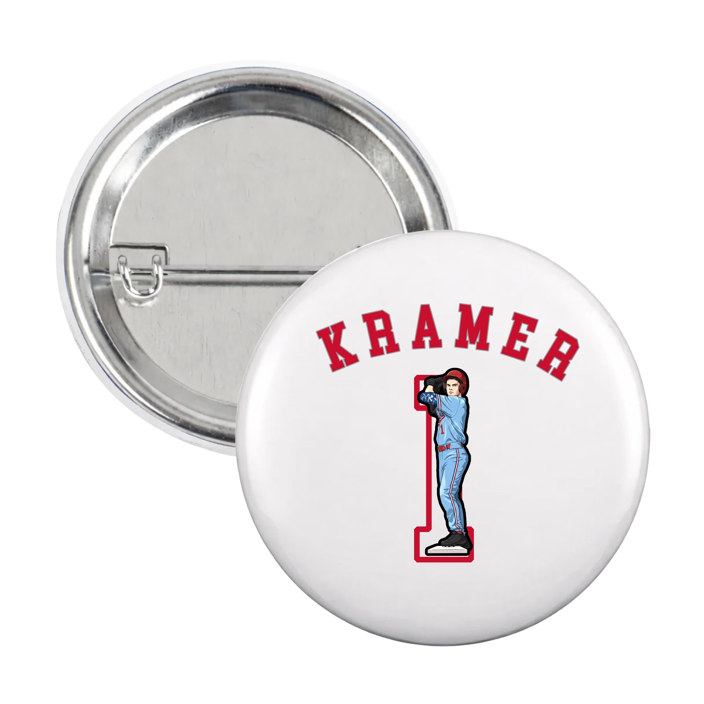 Game Day Button — Shirsey Arch in White
