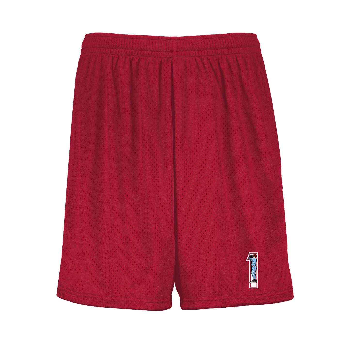 Shorts — Number in Red