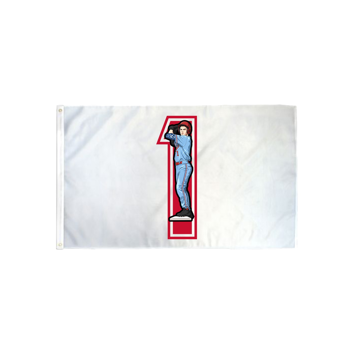 3x5 Flag — Number in Classic