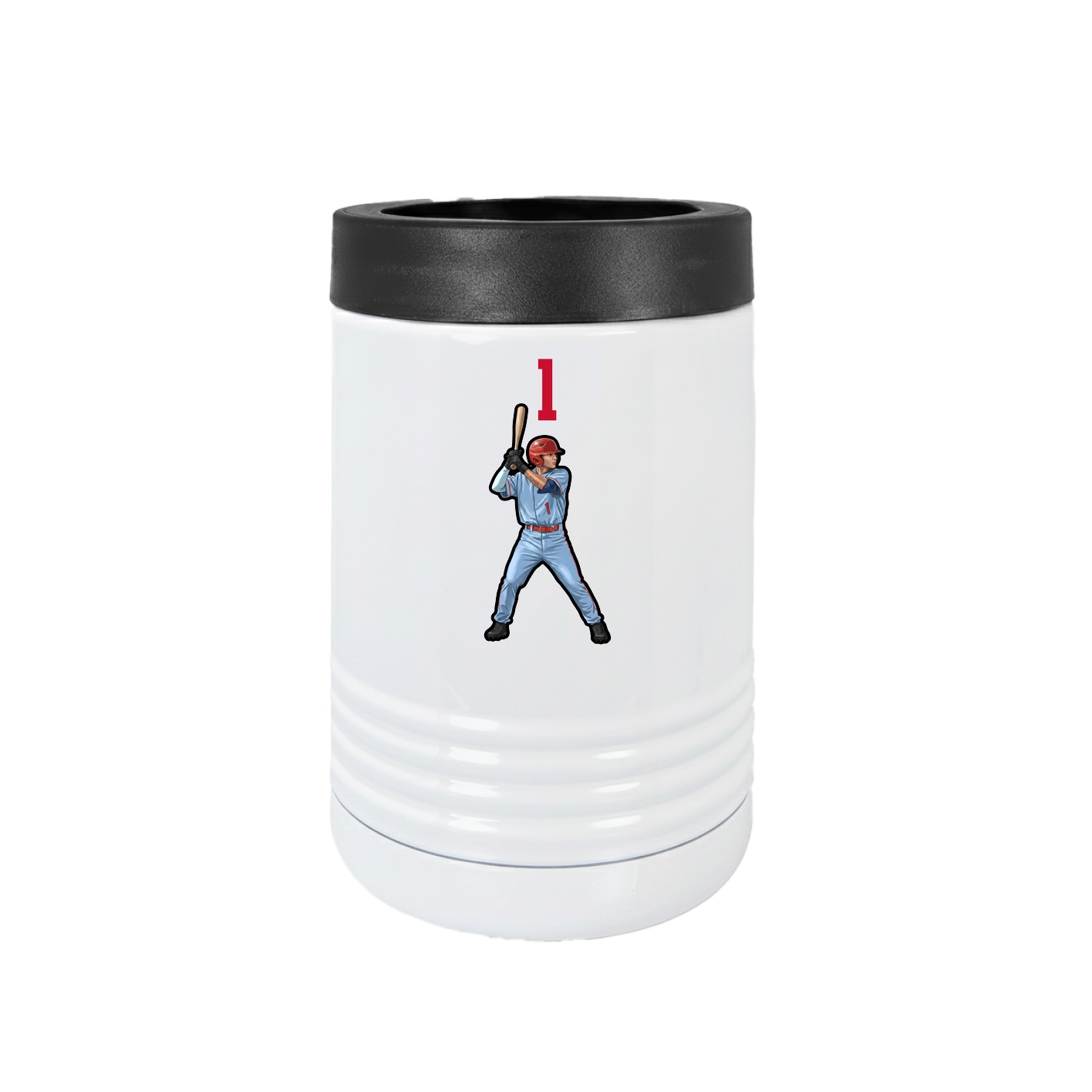Beverage Holder — Number Top in White