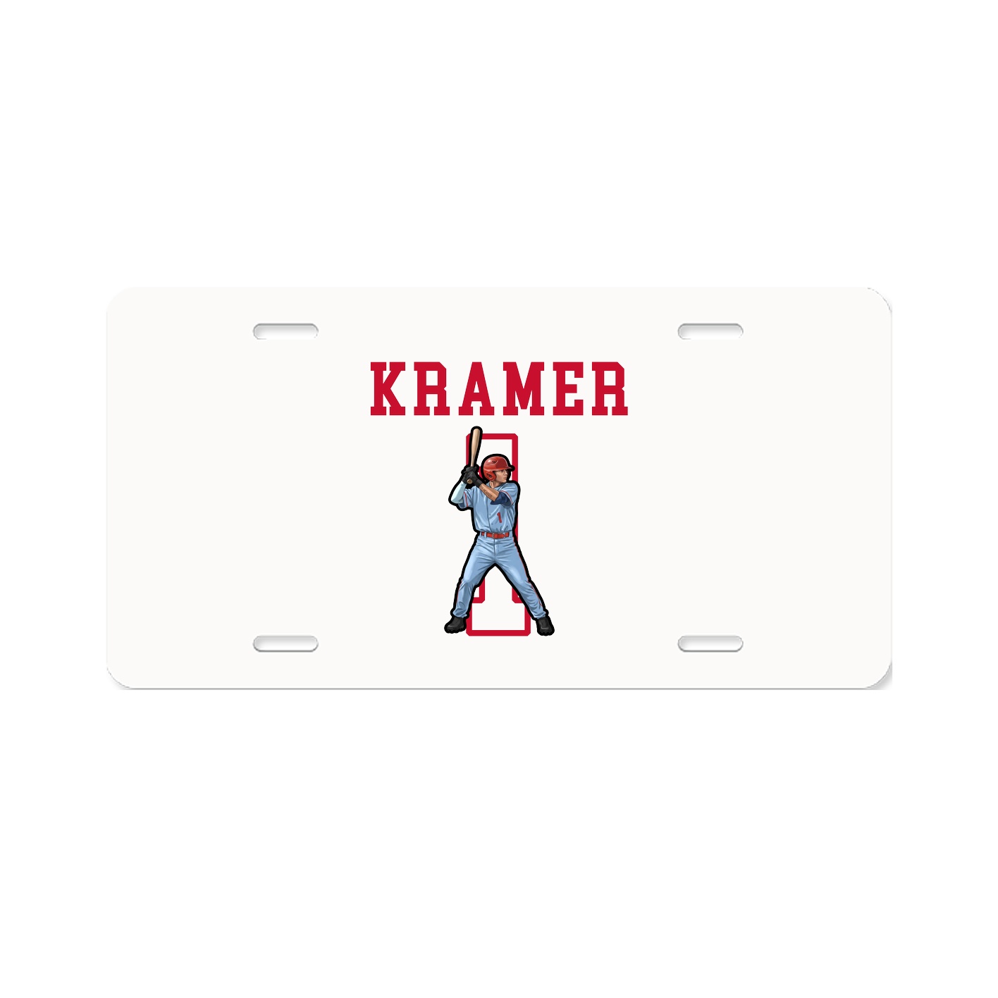 Aluminum License Plate