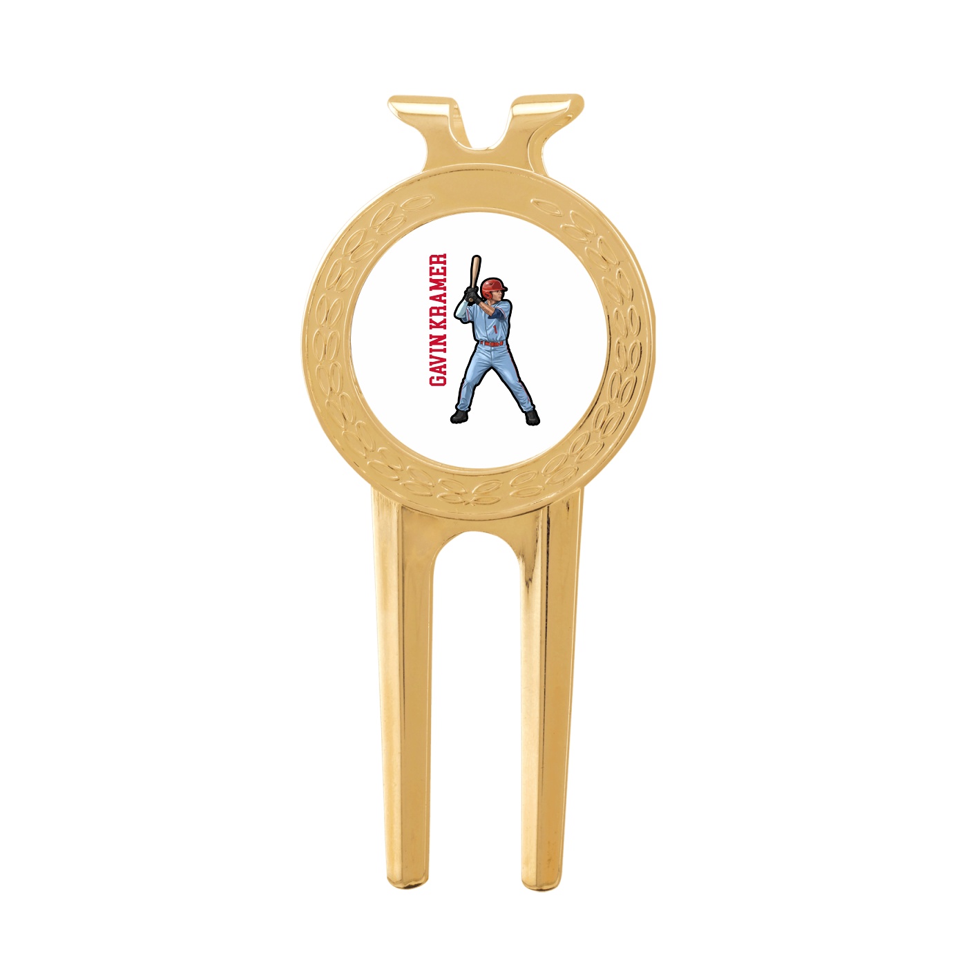 Divot Tool with Ball Marker — Name Vertical in Classic