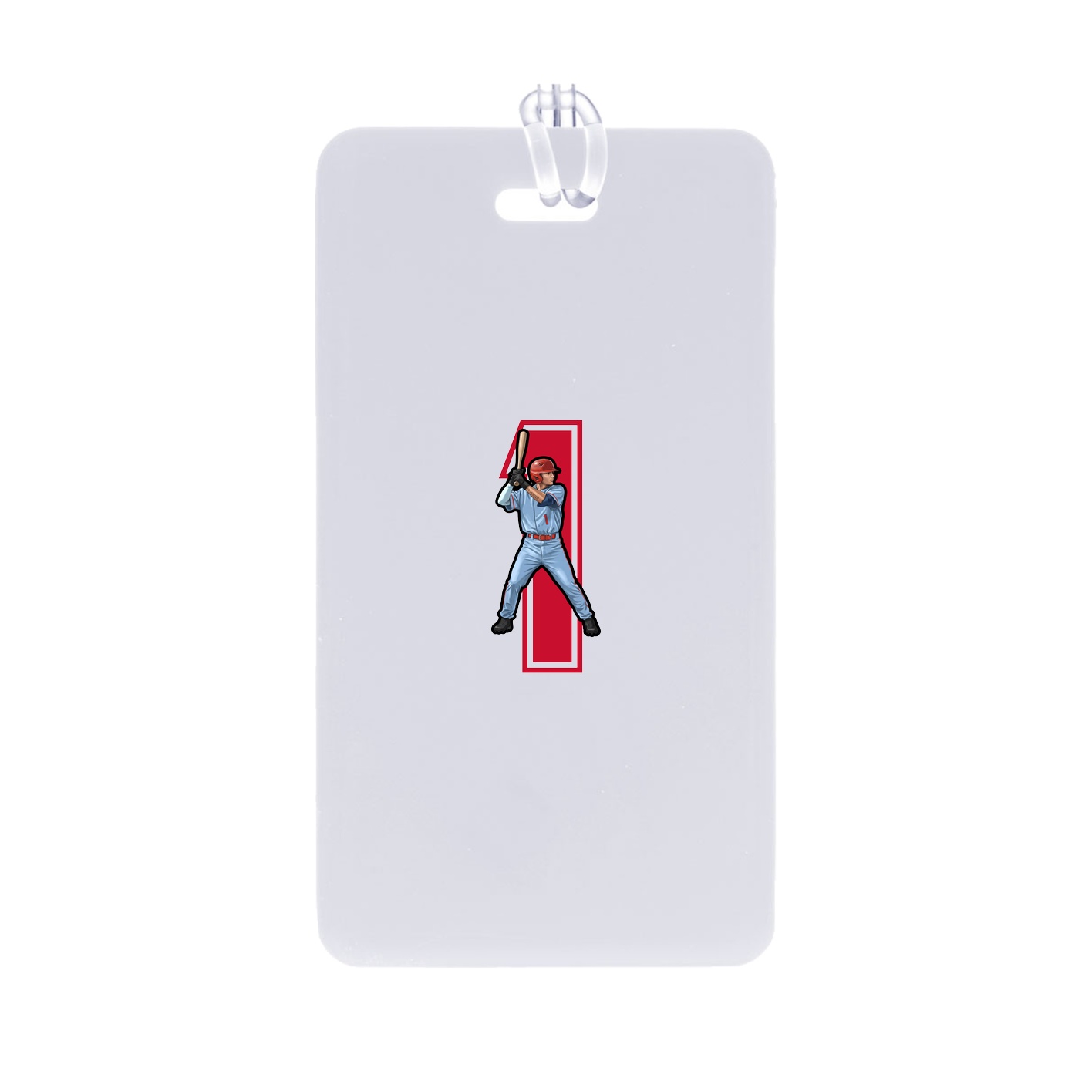 Bag Tag — Number in Classic