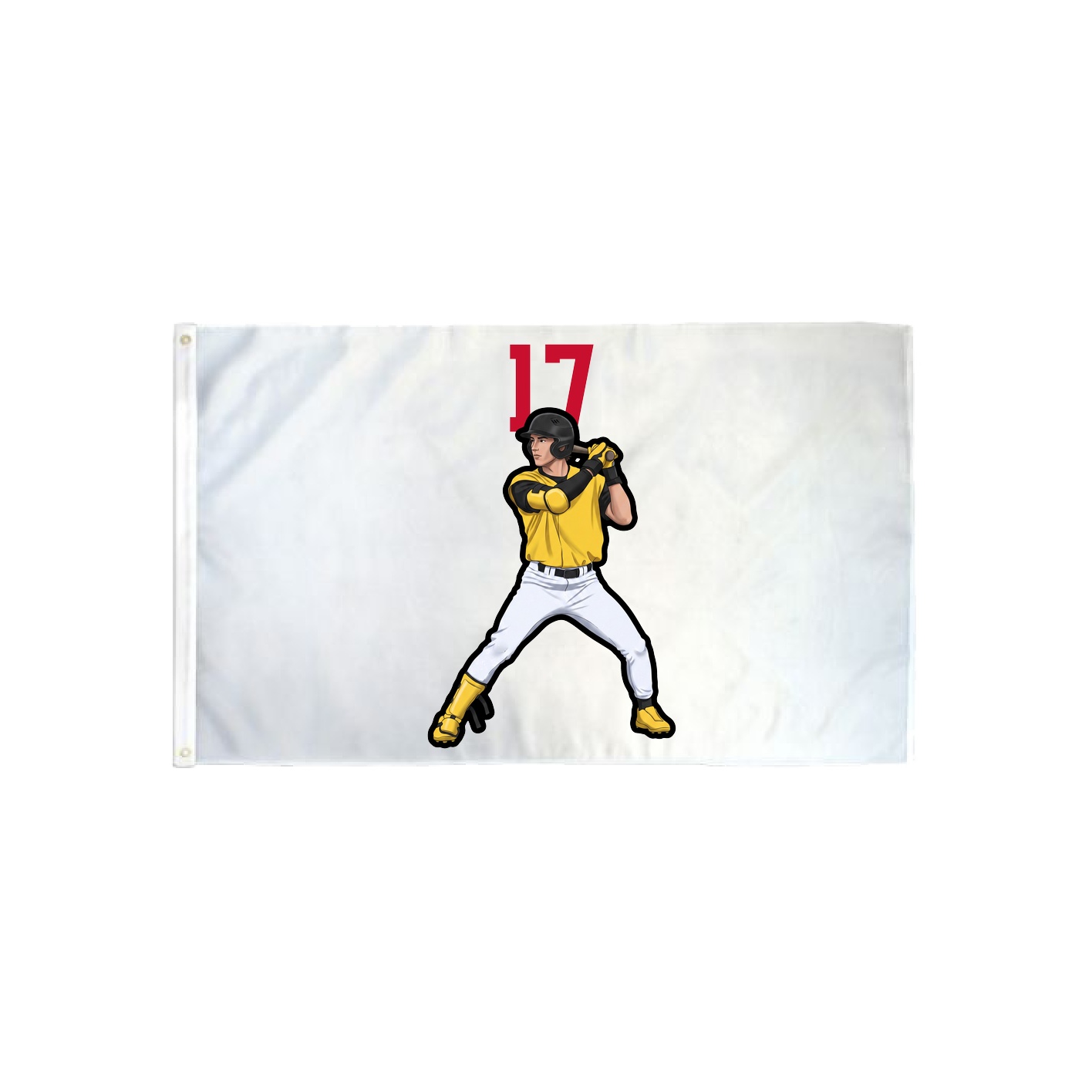 3x5 Flag — Number Top in Classic