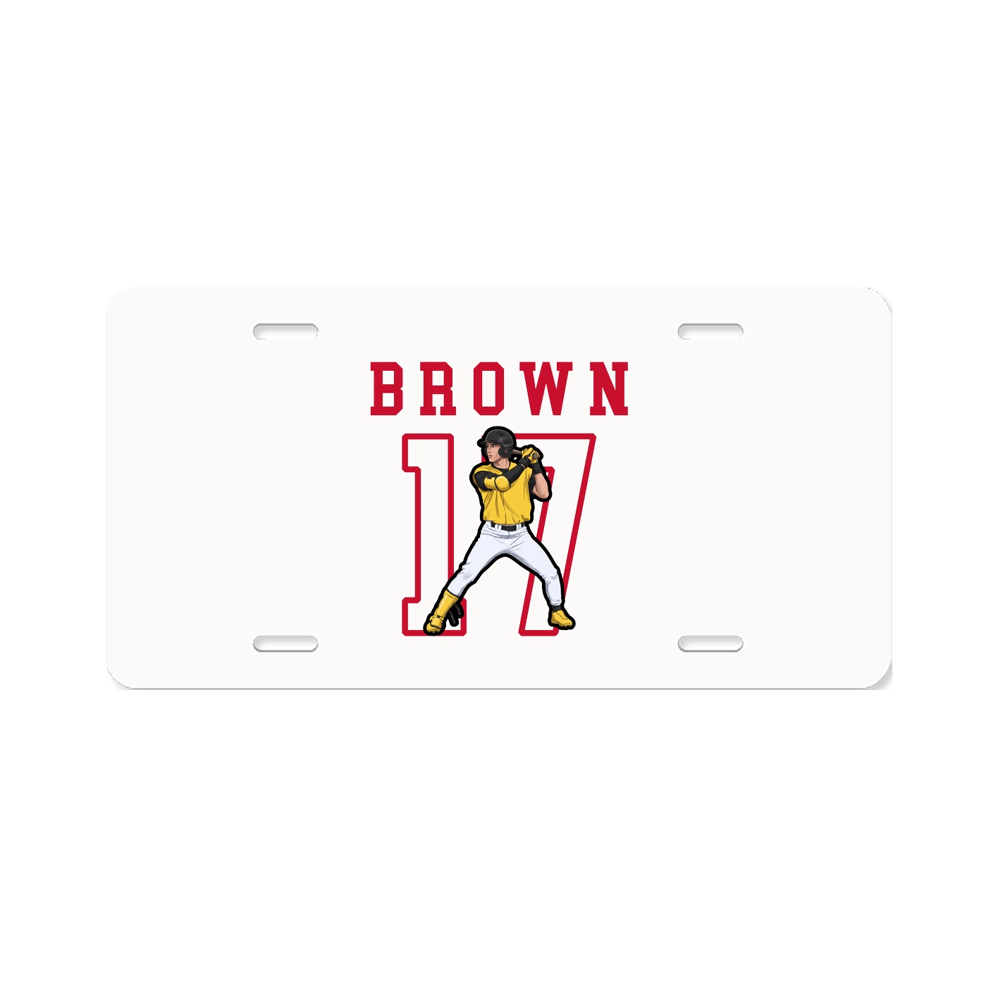 License Plate — Shirsey in Classic