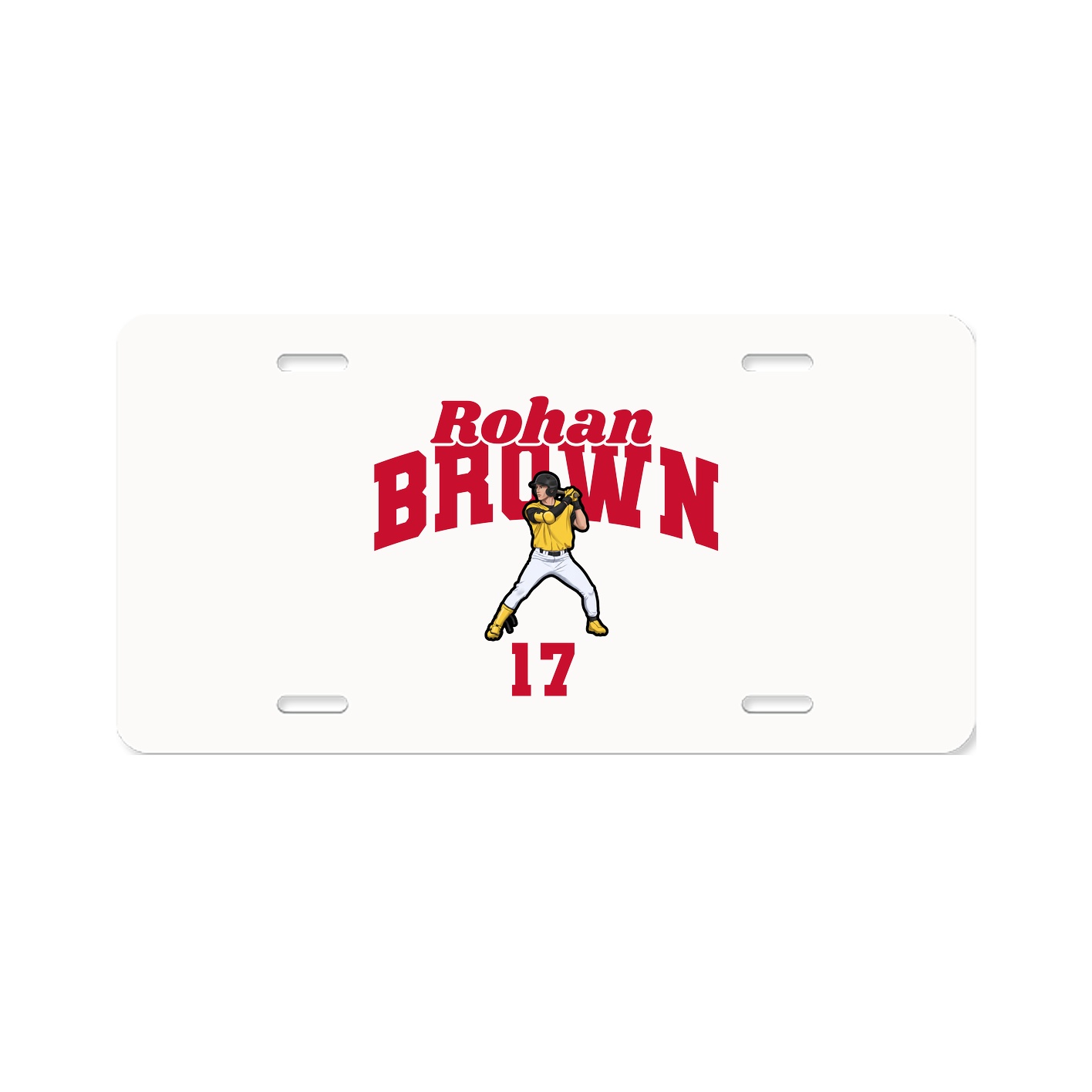 License Plate — Signature Arch in Classic