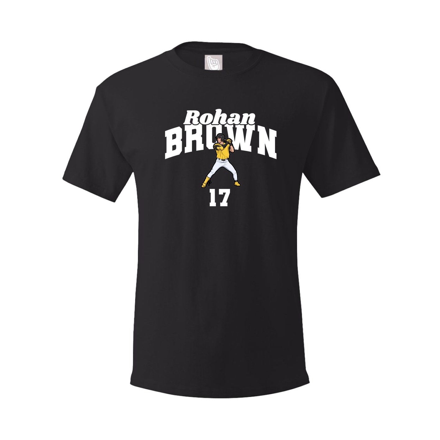 Tee — Signature Arch in Black