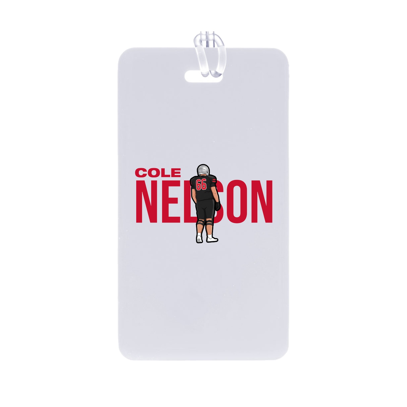 Bag Tag — Player Name in Classic