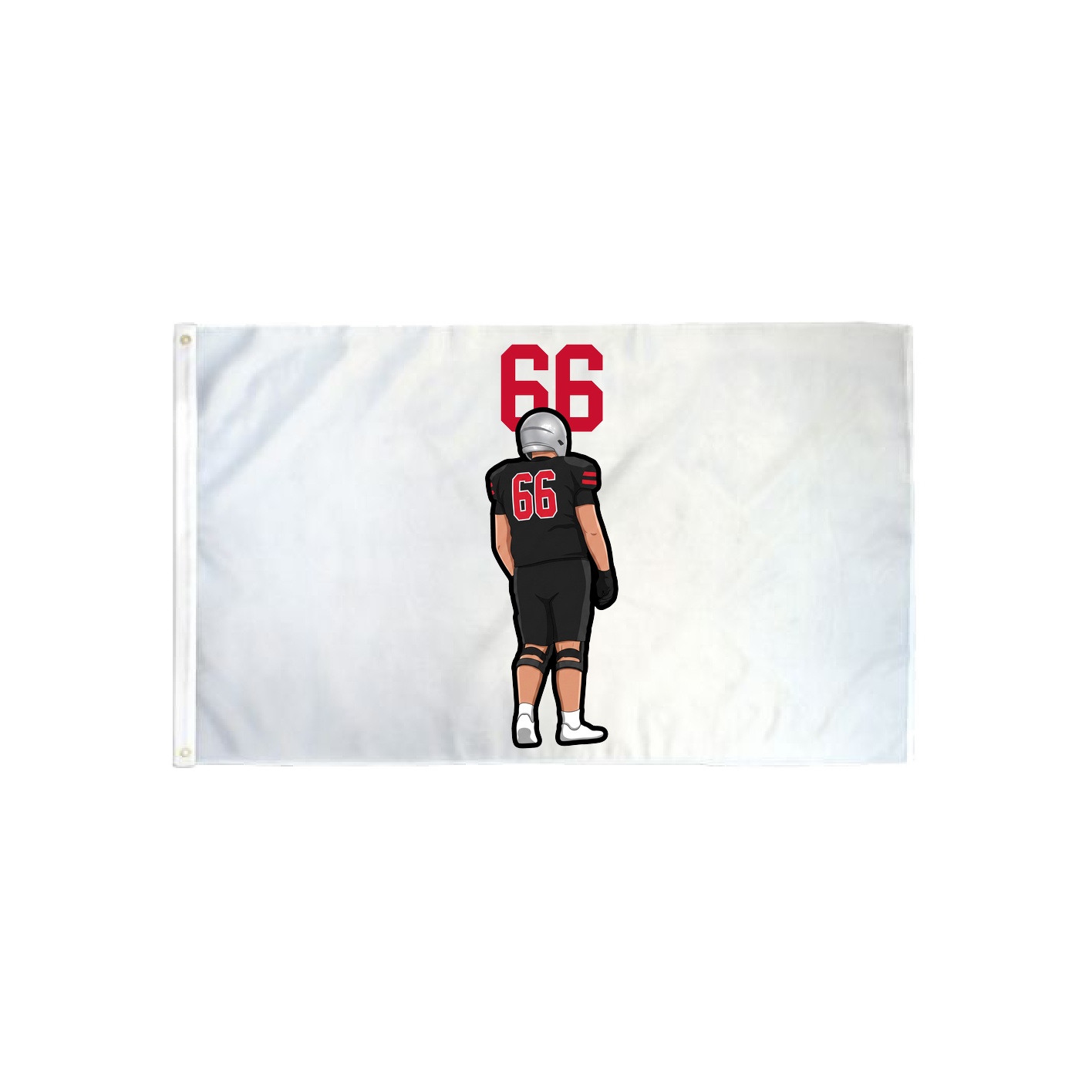 3x5 Flag — Number Top in Classic