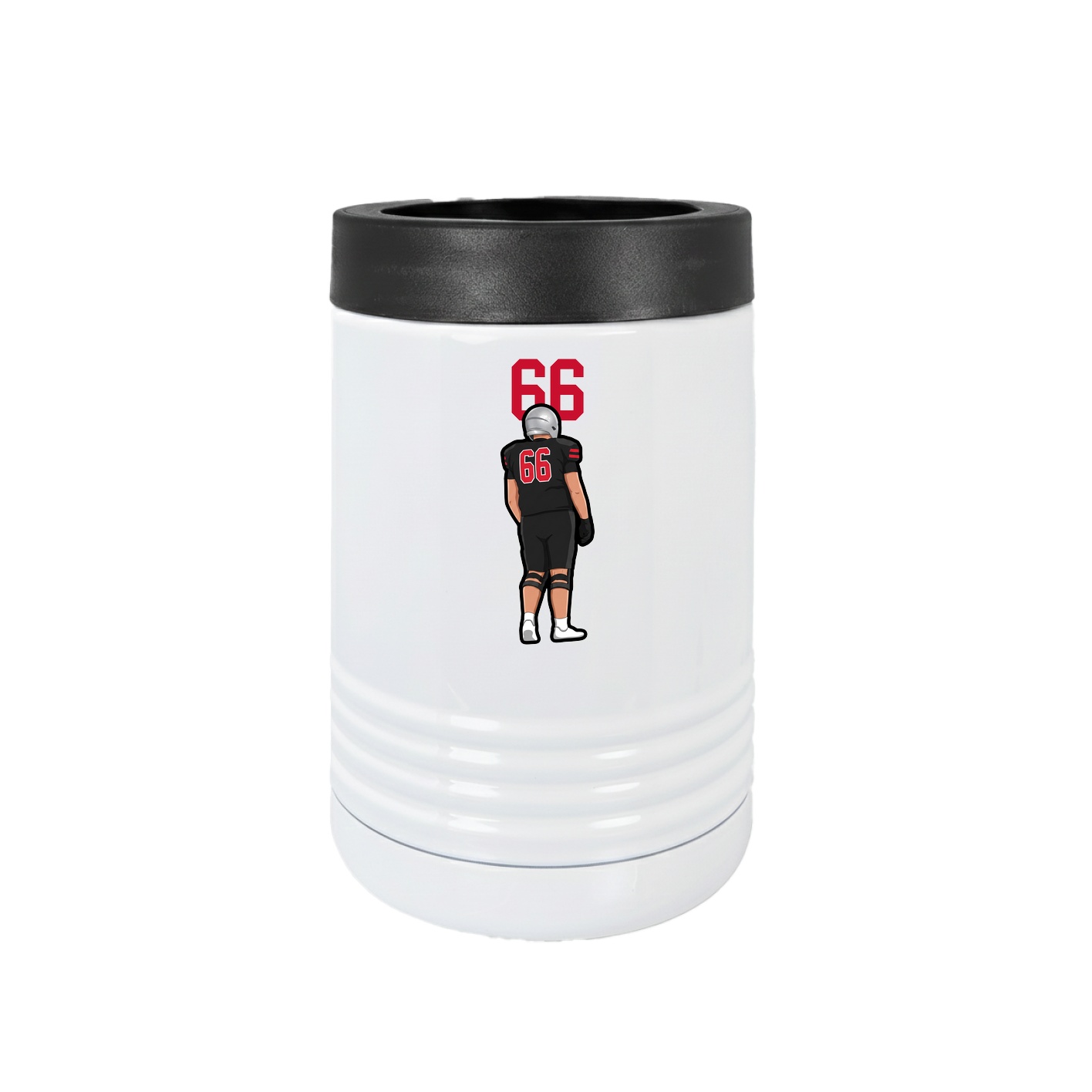 Beverage Holder — Number Top in White