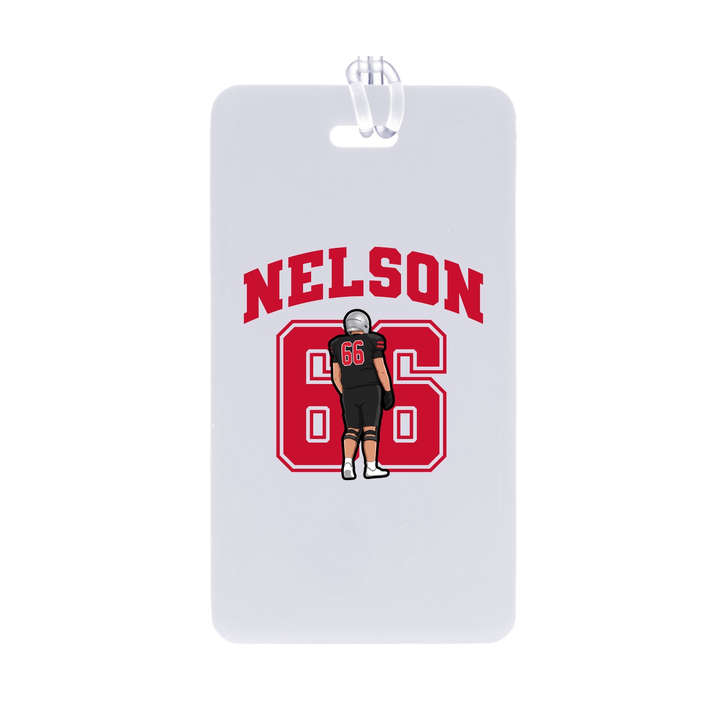 Bag Tag — Number in Classic