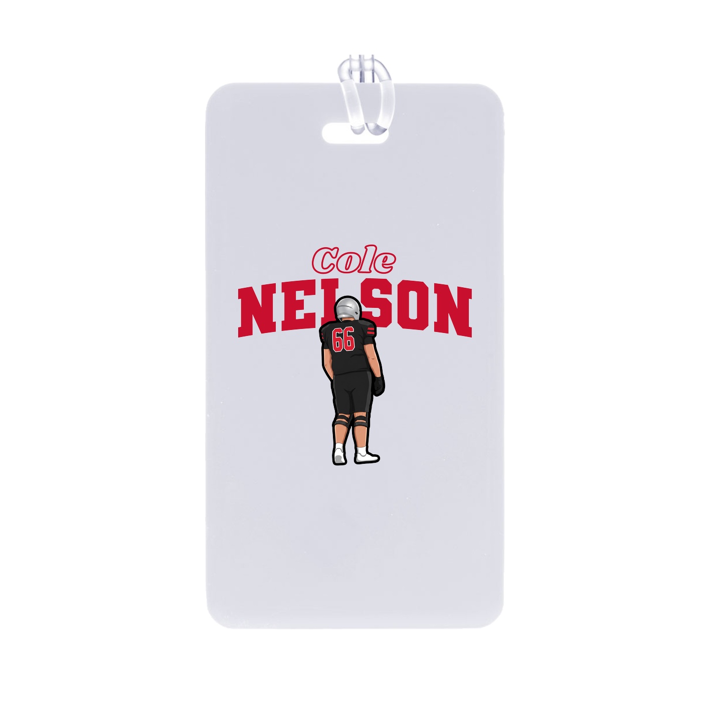 Bag Tag — Name Arch in Classic