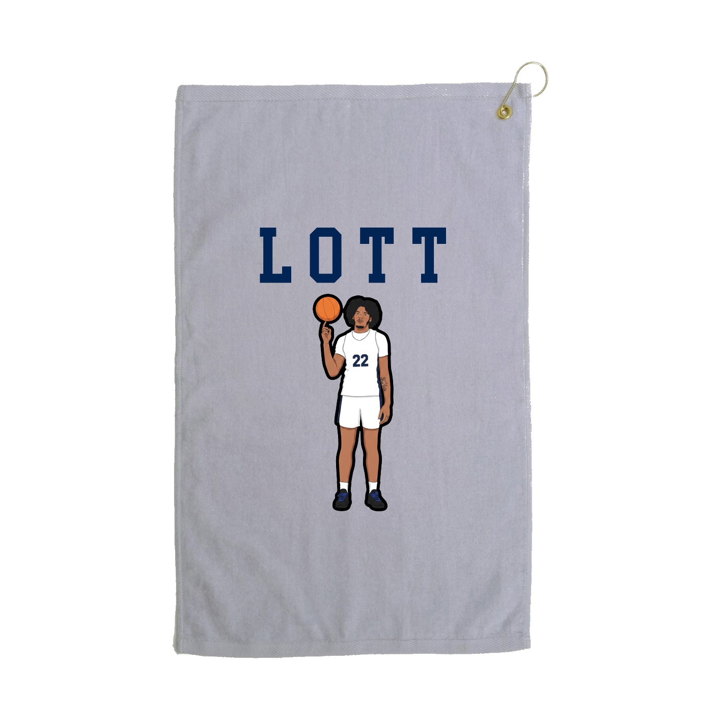 Golf Towel — Shirsey in Grey