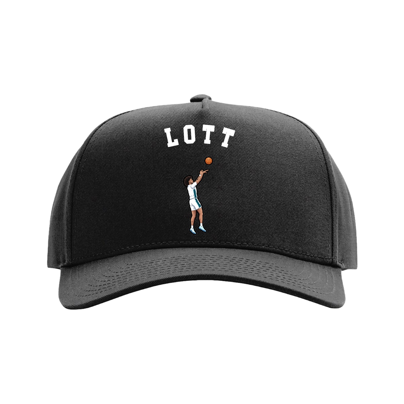 Full Fabric Five-Panel Champ Cap
