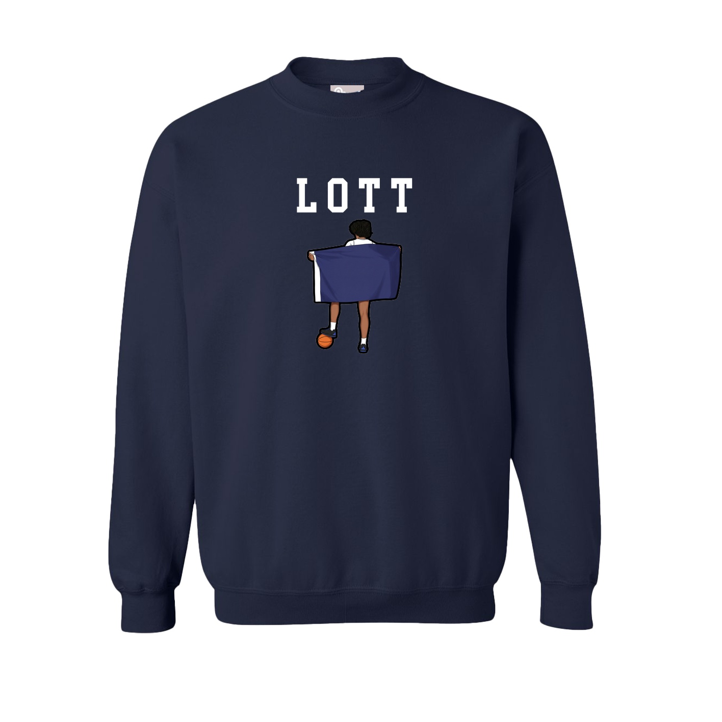 Fleece Crew — Shirsey in Navy