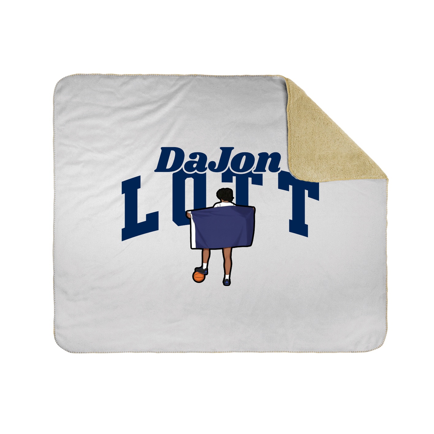 Throw Blanket — Signature Arch in White