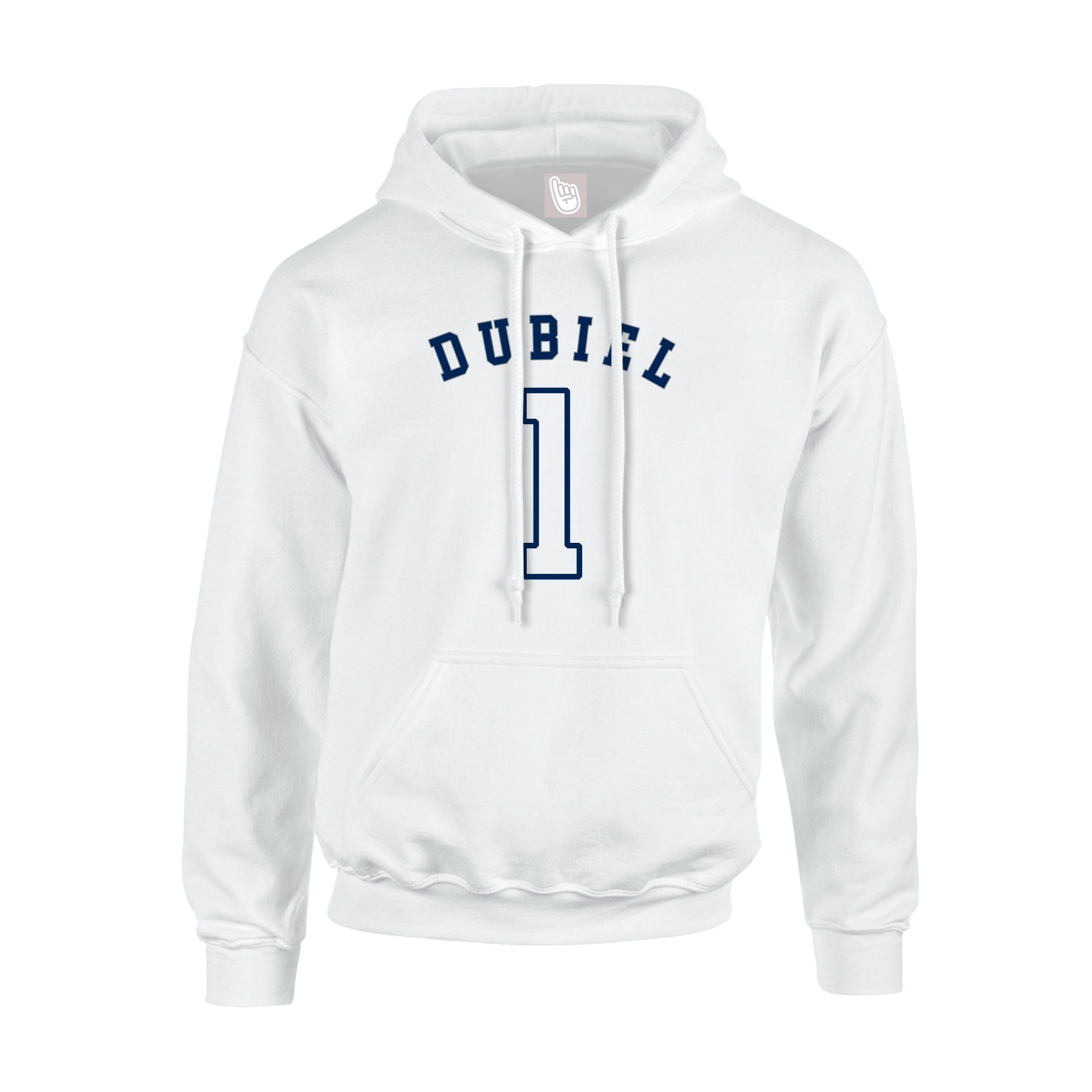 Hoodie — Shirsey Arch in White