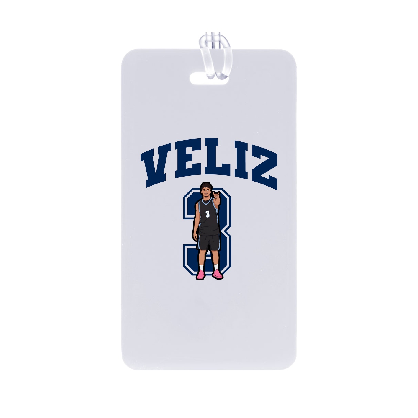 Bag Tag — Number in Classic