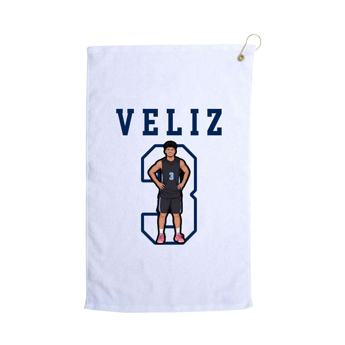 Golf Towel — Shirsey in White