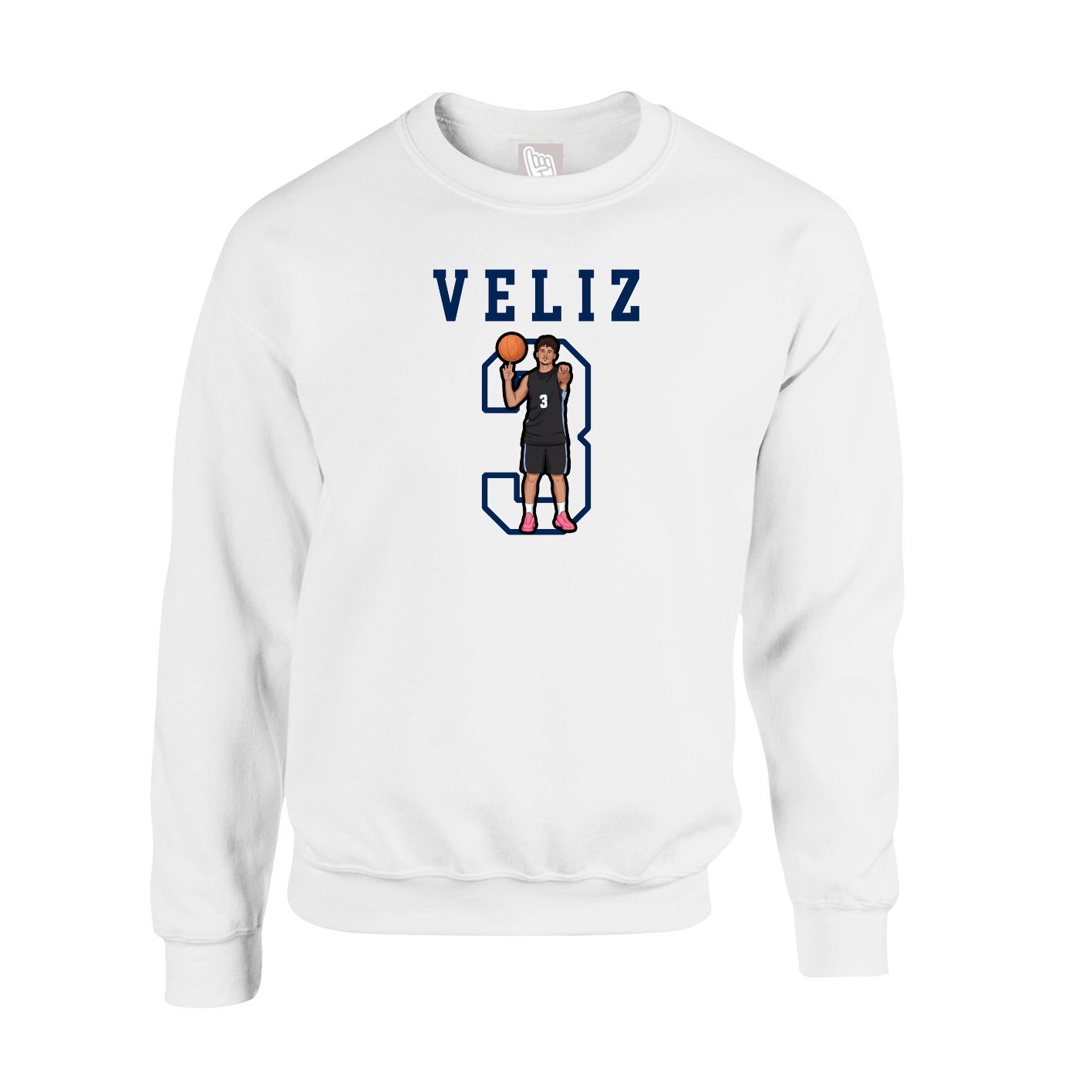 Fleece Crew — Shirsey in White