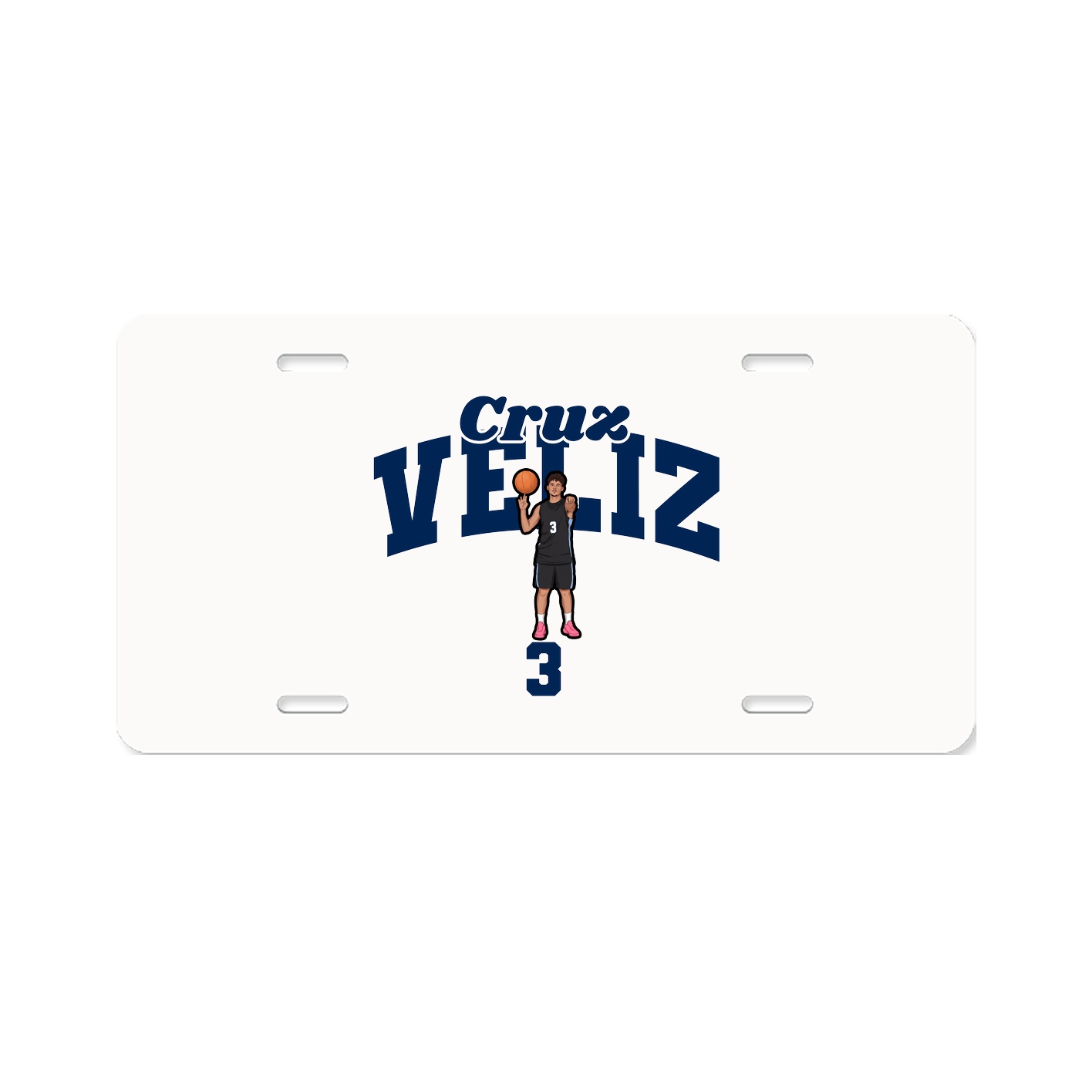 License Plate — Signature Arch in Classic