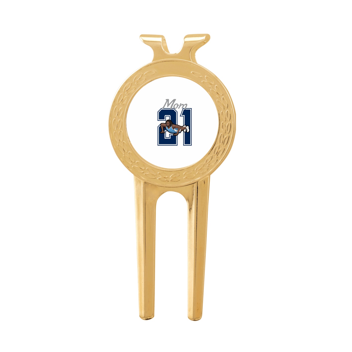 Divot Tool with Ball Marker — Mothers Day Shirsey in Classic