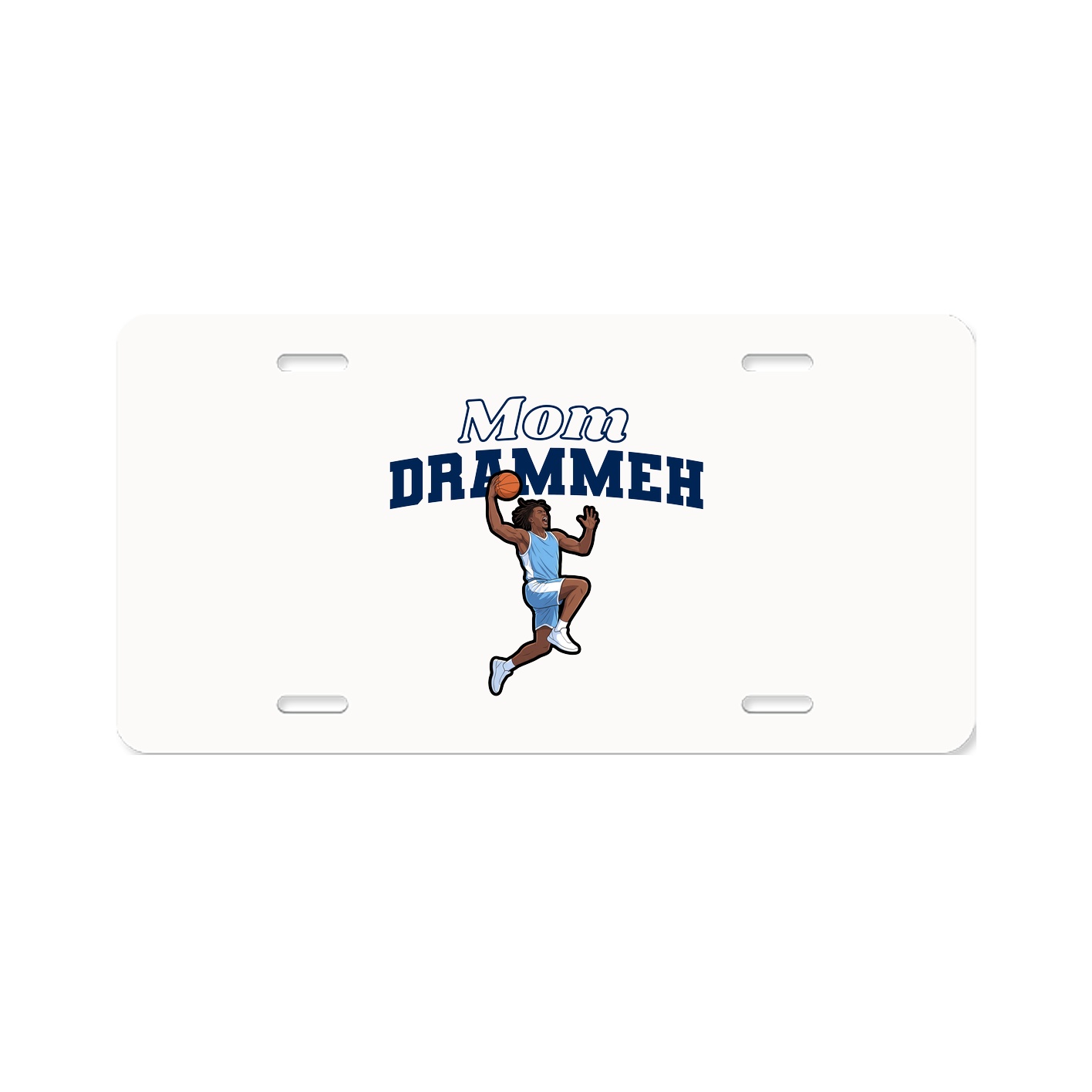 License Plate — Mothers Day Block in Classic