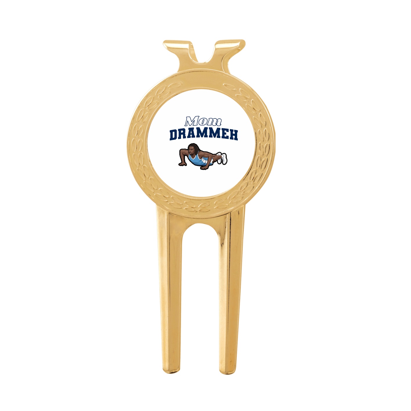 Divot Tool with Ball Marker — Mothers Day Block in Classic
