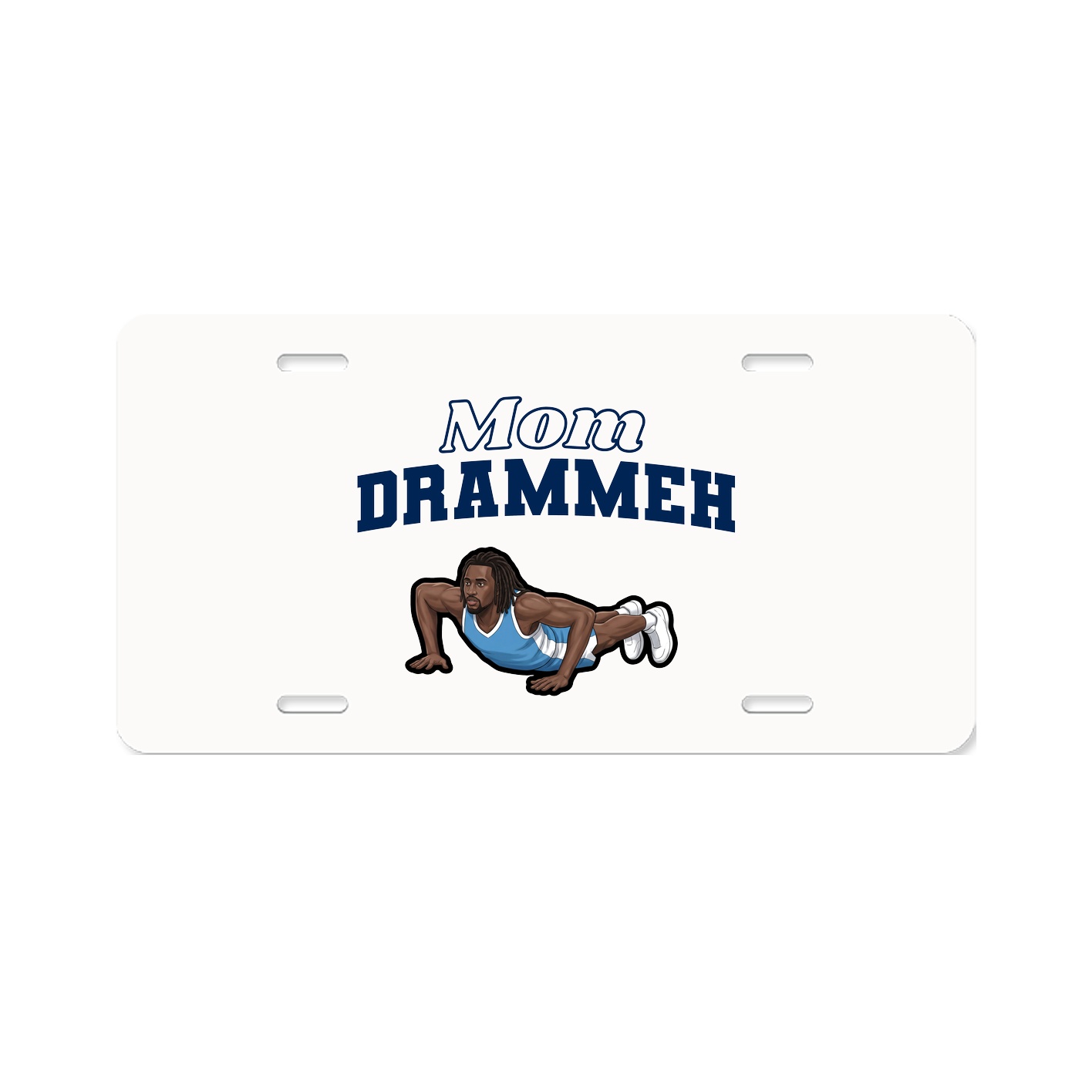 License Plate — Mothers Day Block in Classic
