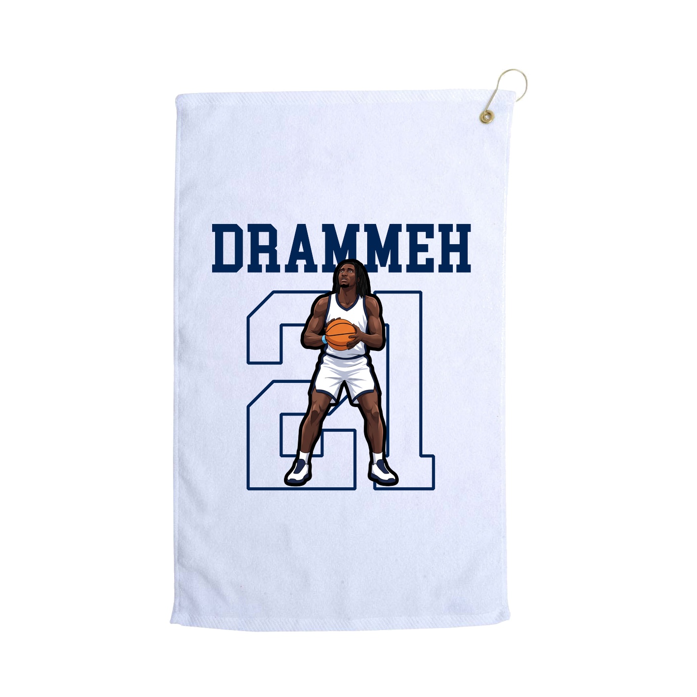 Golf Towel — Shirsey in White