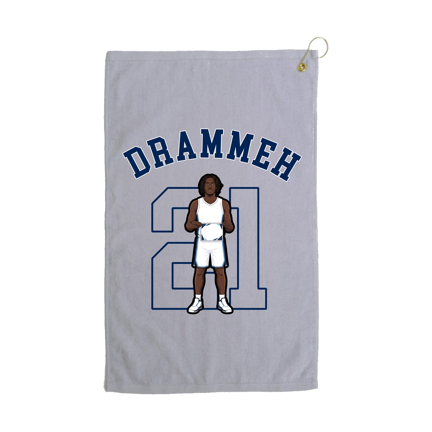 Golf Towel — Shirsey Arch in Grey