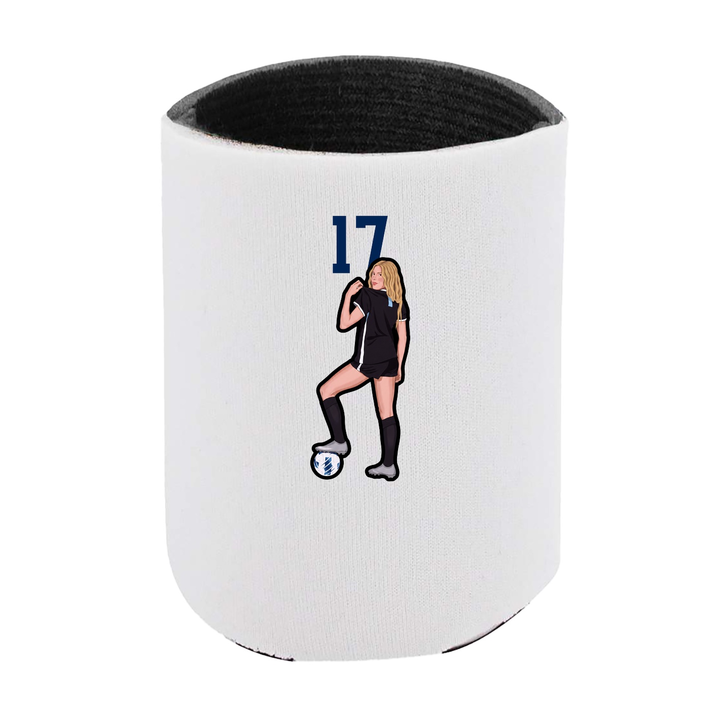 Can Holder — Number Top in White
