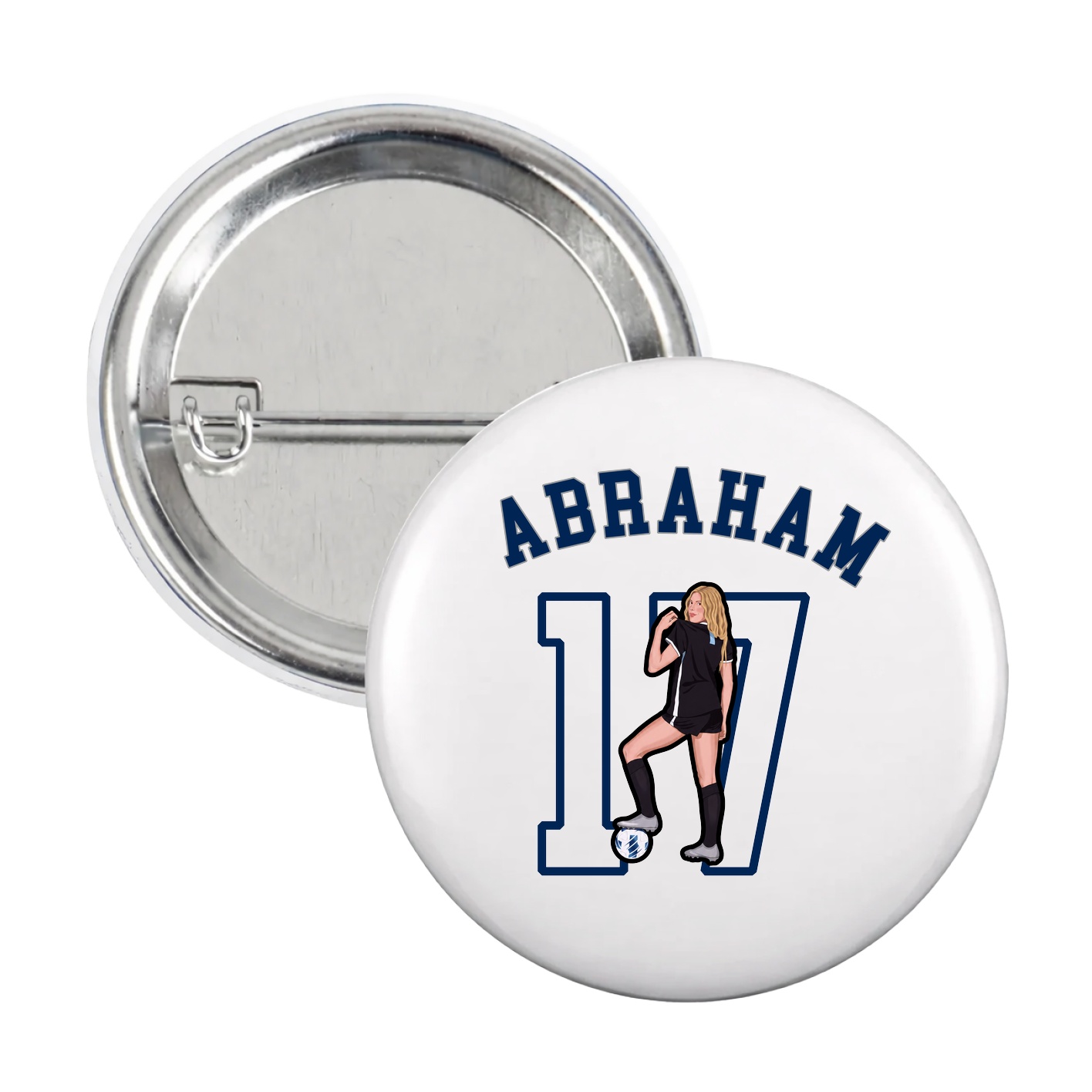 Game Day Button — Shirsey Arch in White