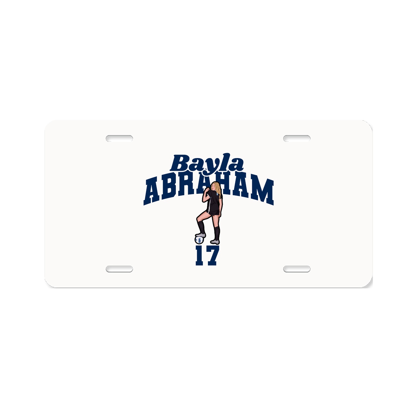 License Plate — Signature Arch in Classic