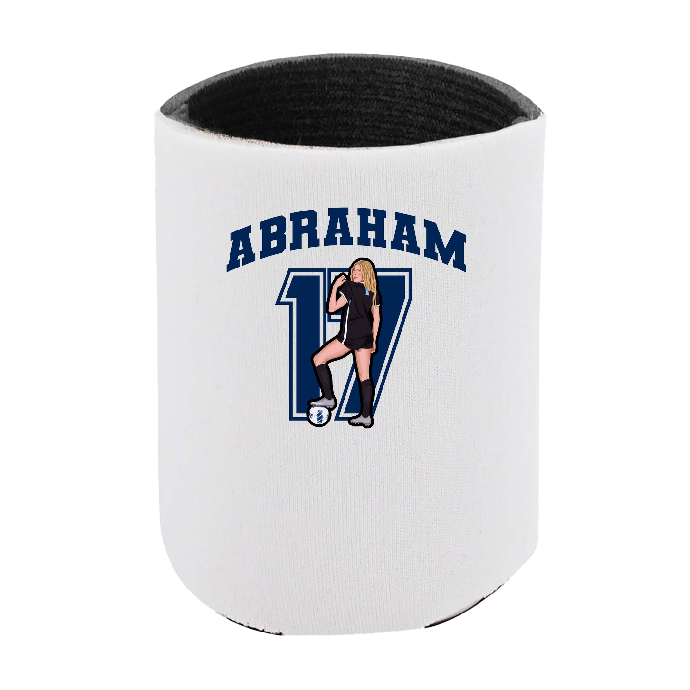 Can Holder — Number in White