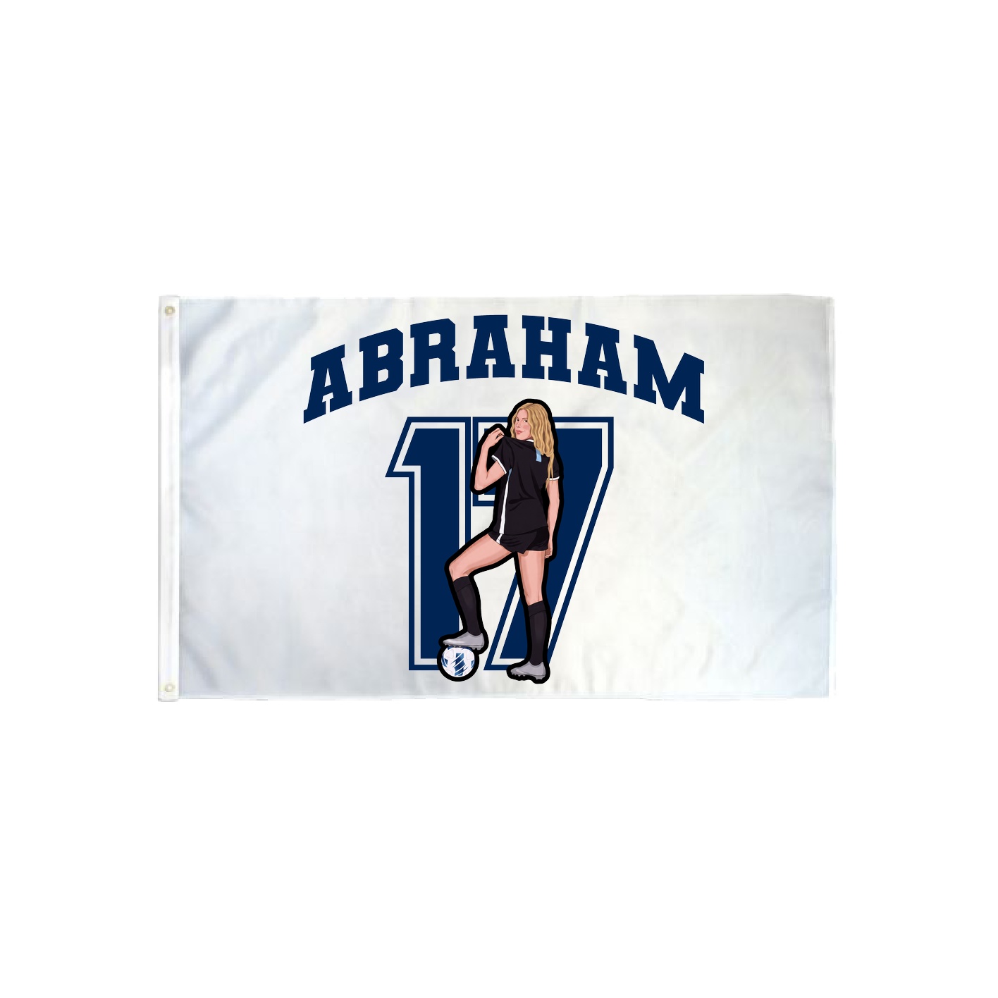 3x5 Flag — Number in Classic