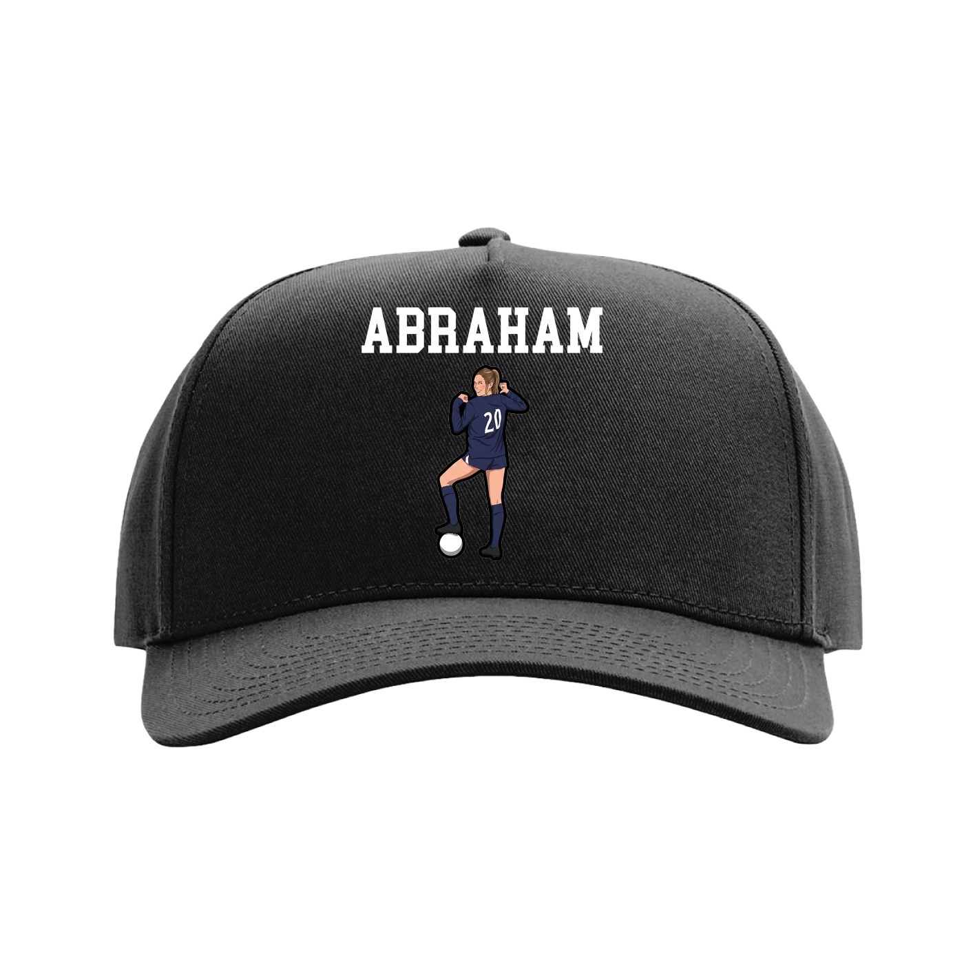 Full Fabric Five-Panel Champ Cap
