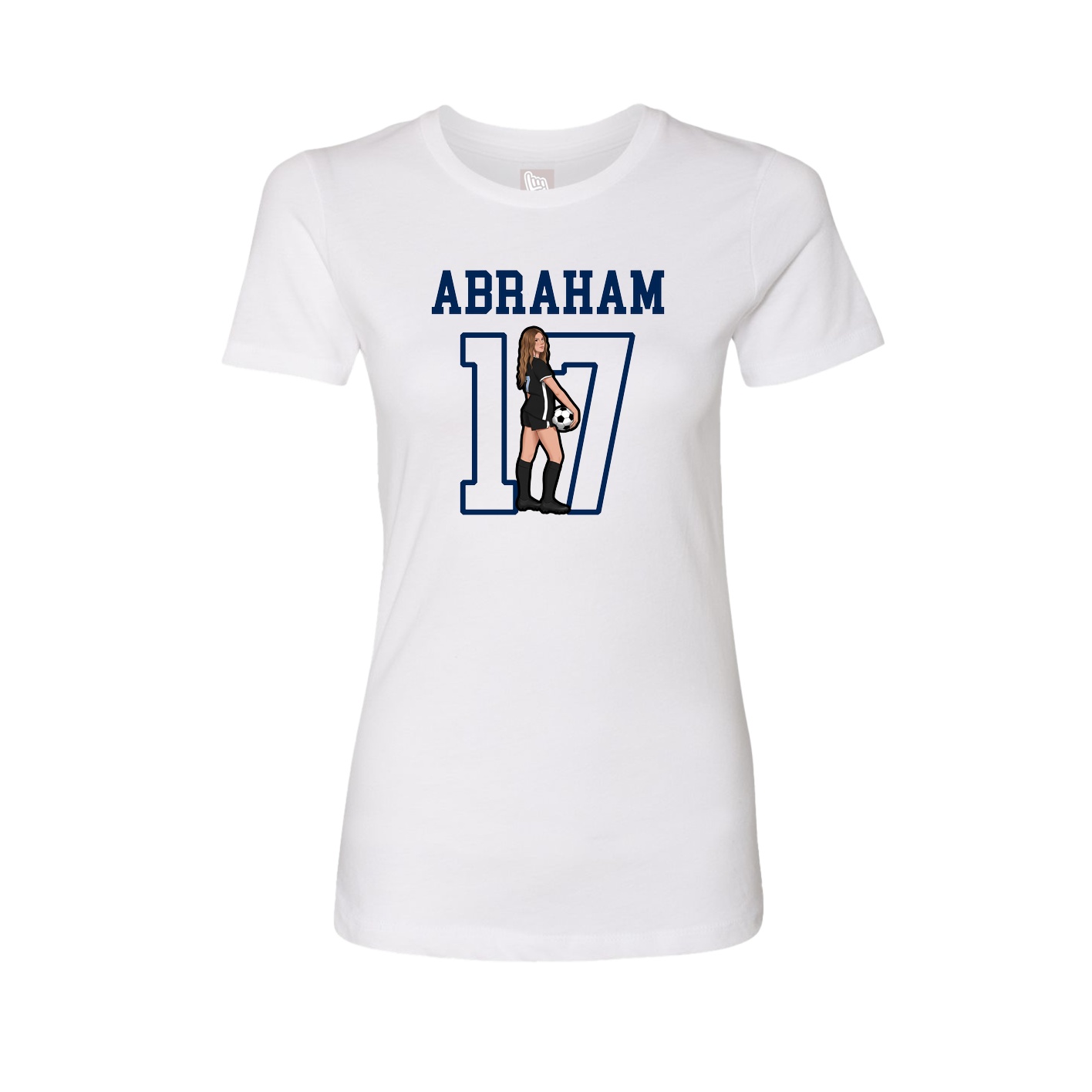 Fitted Women's Tee — Shirsey in White
