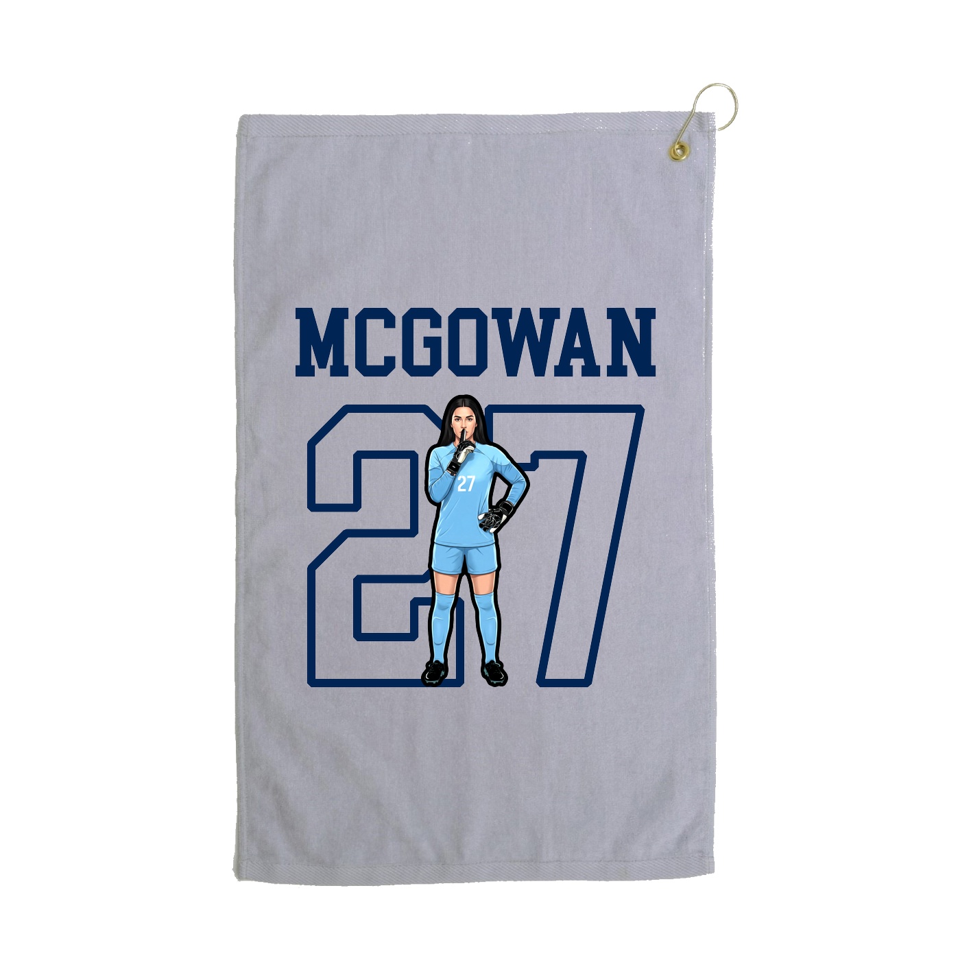 Golf Towel — Shirsey in Grey