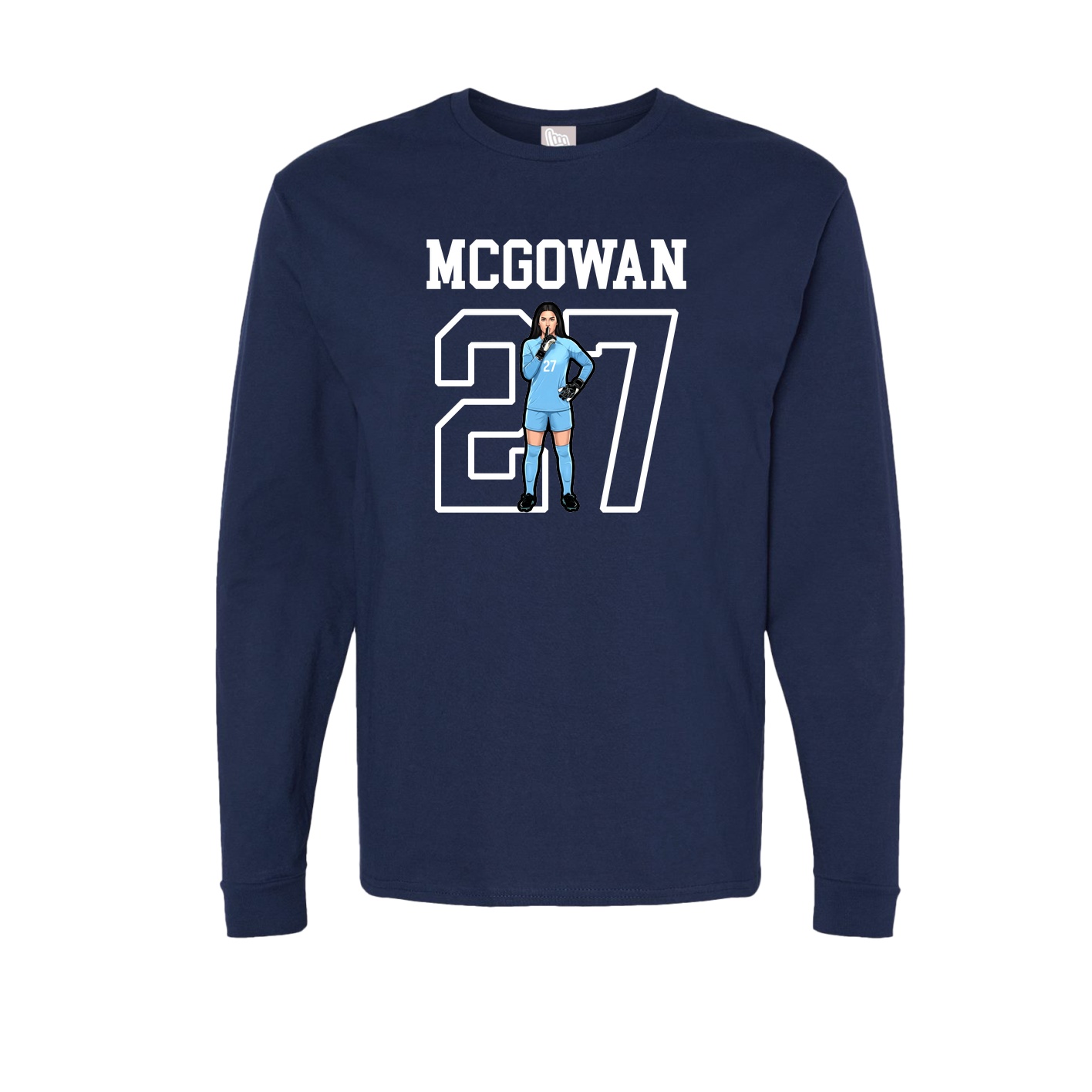 Long Sleeve Tee — Shirsey in Navy