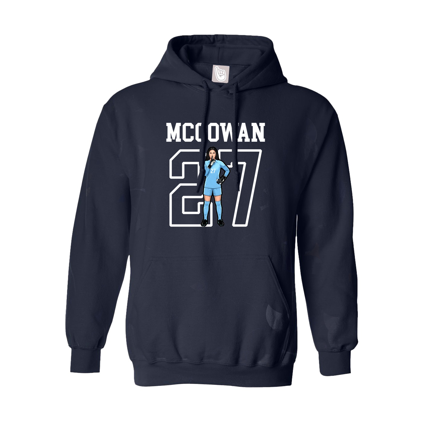 Youth Hoodie — Shirsey in Navy