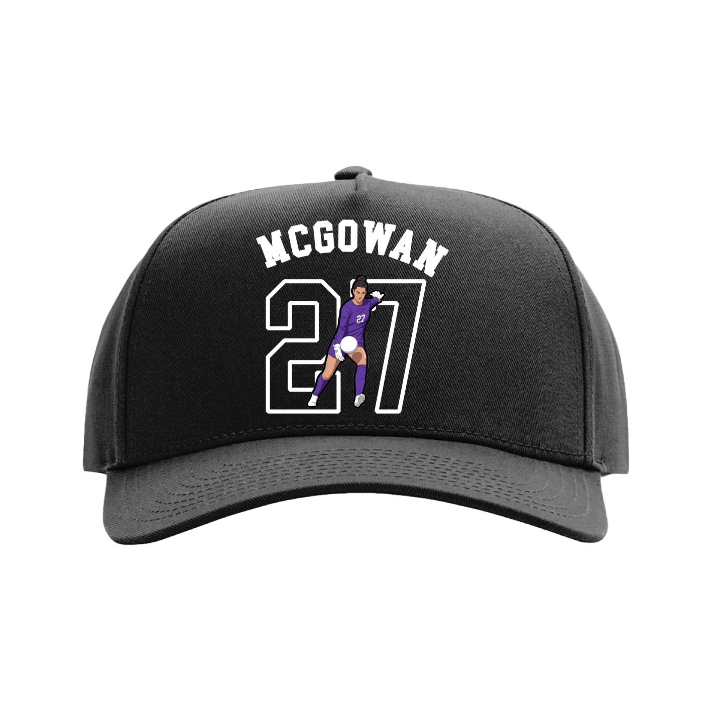 Full Fabric Five-Panel Champ Cap