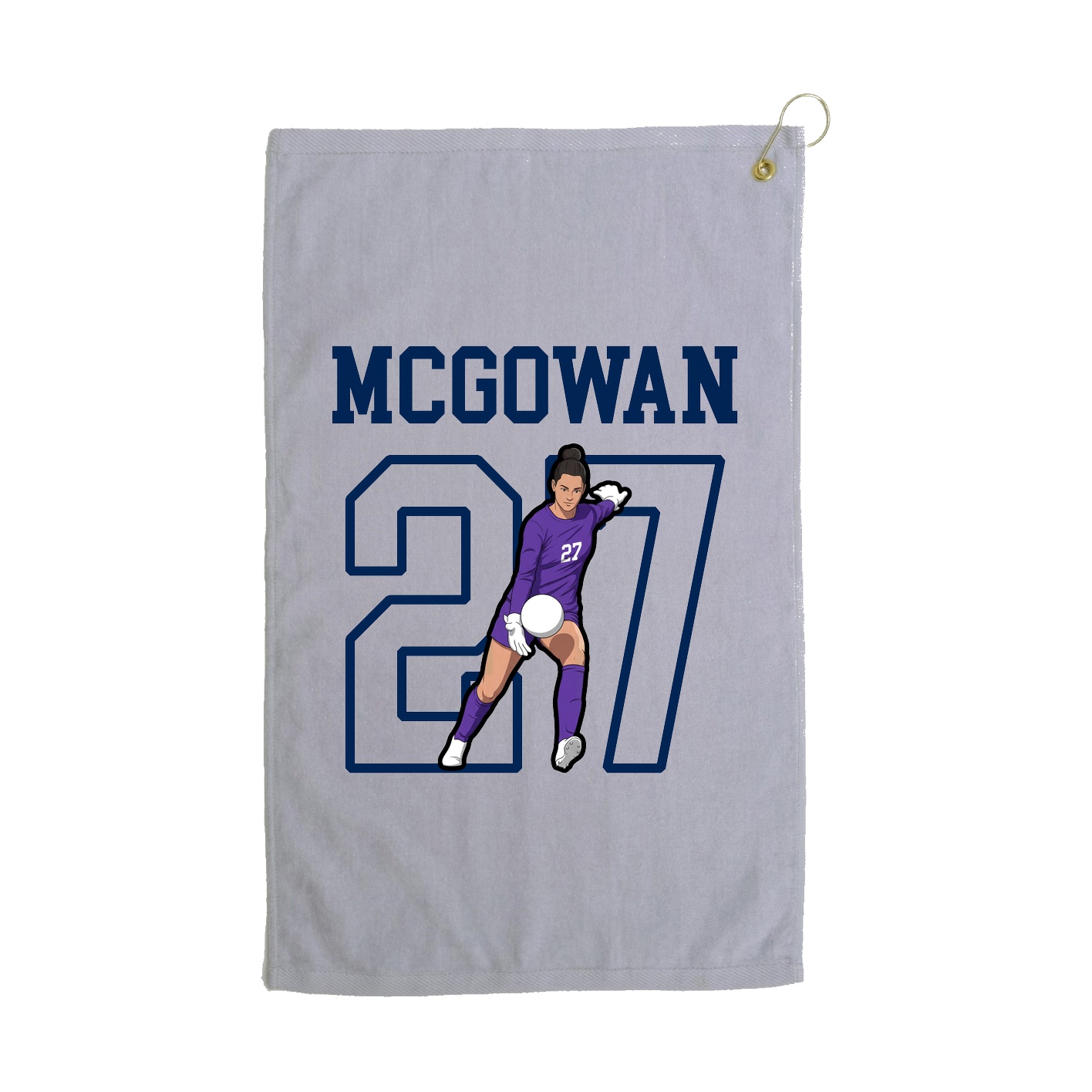 Golf Towel — Shirsey in Grey
