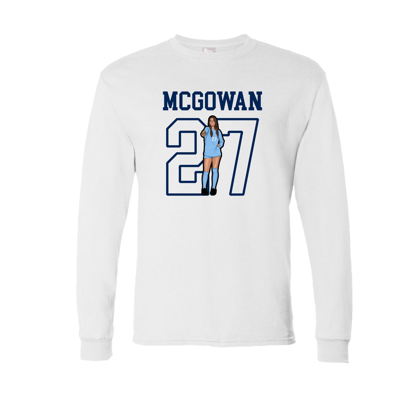 Long Sleeve Tee — Shirsey in White
