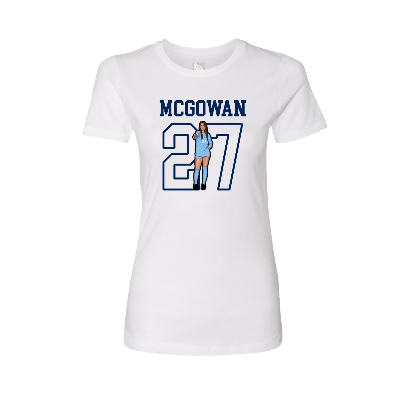 Fitted Women's Tee — Shirsey in White