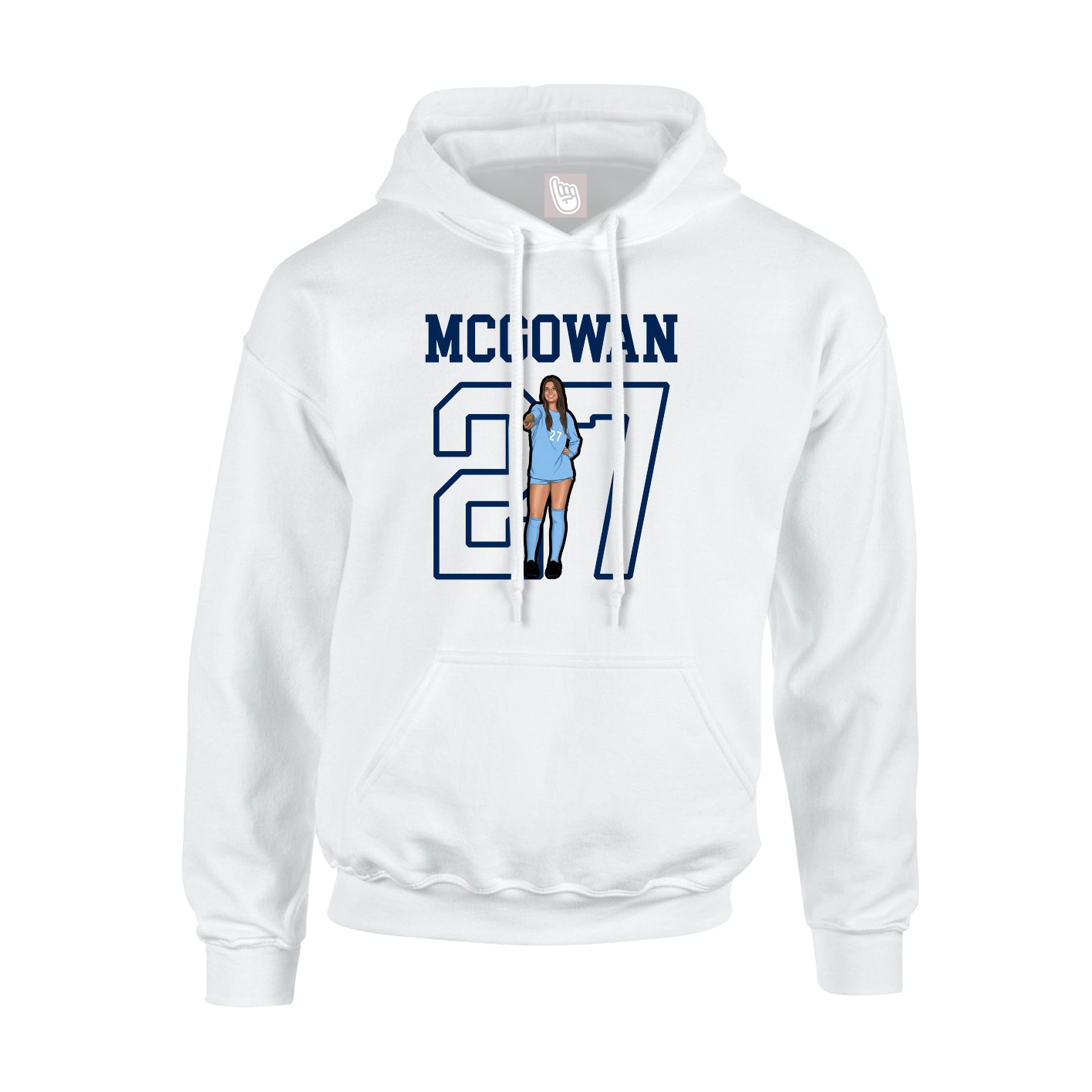 Youth Hoodie — Shirsey in White