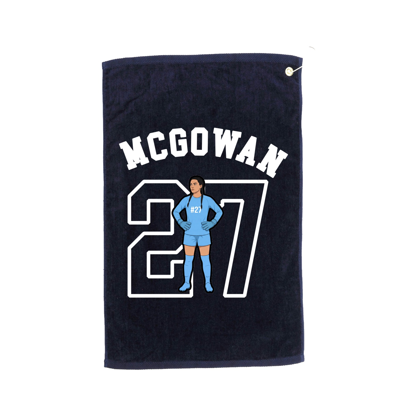 Golf Towel — Shirsey Arch in Navy