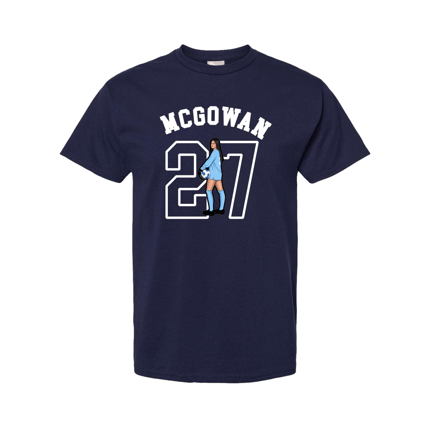 Youth Tee — Shirsey Arch in Navy