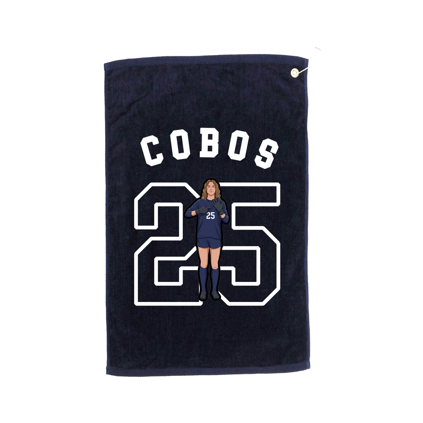 Golf Towel — Shirsey Arch in Navy